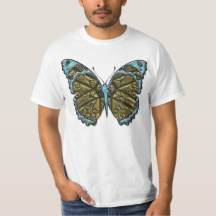 Inristad skjorta för fjäril 3 t shirt