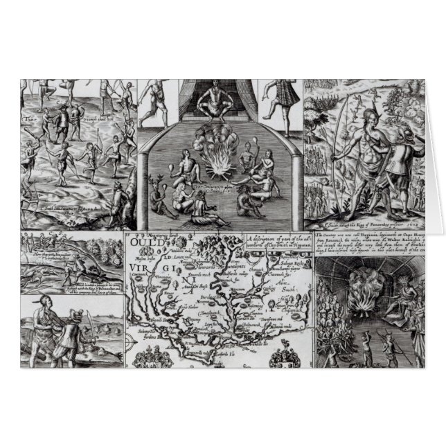 Inristat av Robert Vaughan Hälsningskort (Framsidan Horizontal)