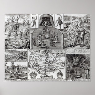 Inristat av Robert Vaughan Poster