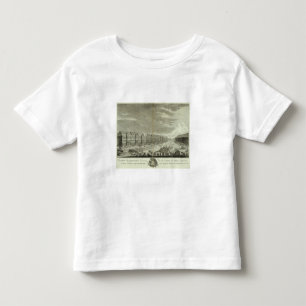 Inristat beskåda av St Petersburg 2 Tee Shirt