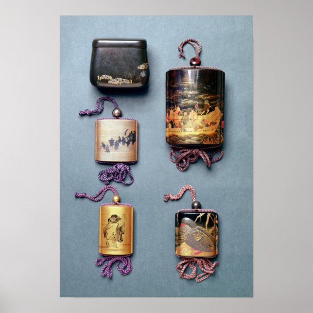 Inro- och tobaksrök poster (Framsidan)