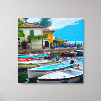 Inrullad Canvas Strand