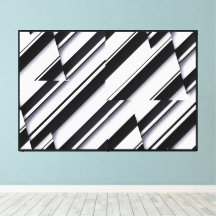 Inrullad duk med modern abstrakt design