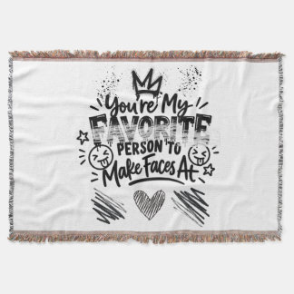 Inrullad duk med slogan för vänner design filt