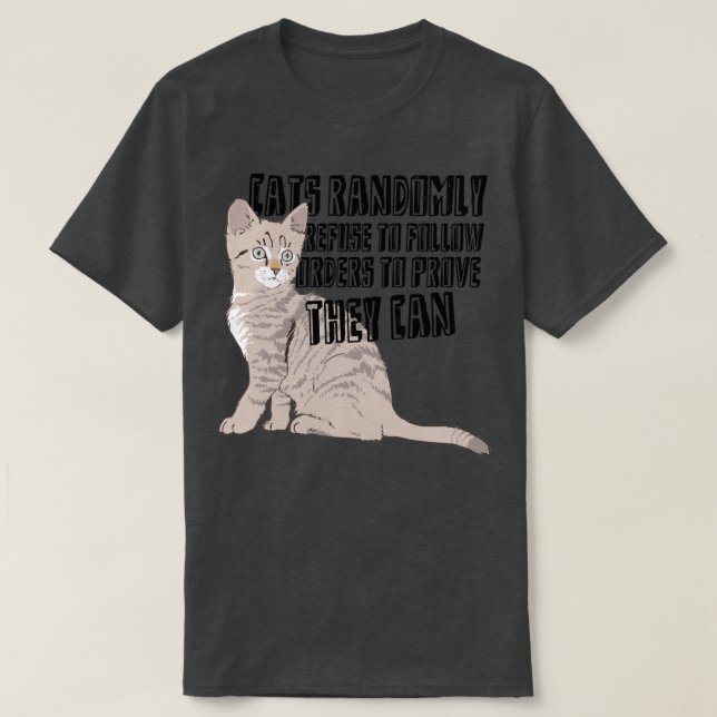 Inš Cat T Shirt (Design framsida)