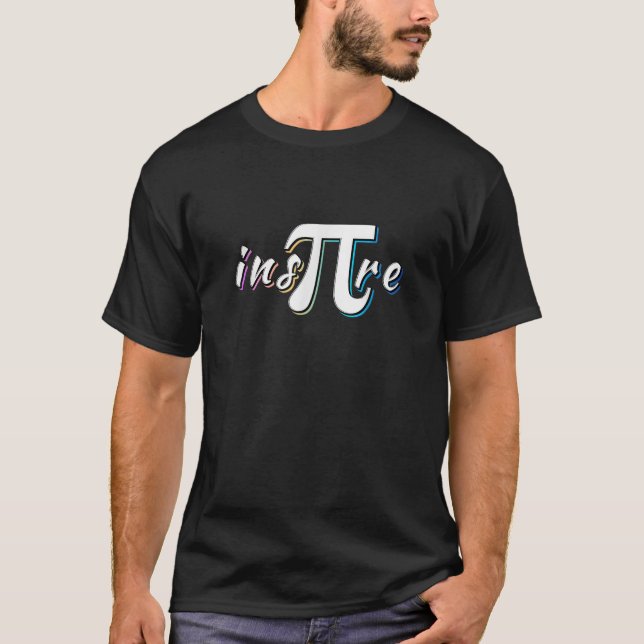 Ins PI re Math Älskare Math Teacher Pi Day T Shirt (Framsida)