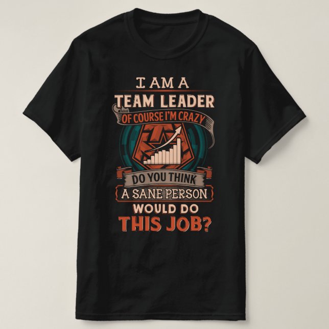 Inš Team Leader Shirt T Shirt (Design framsida)