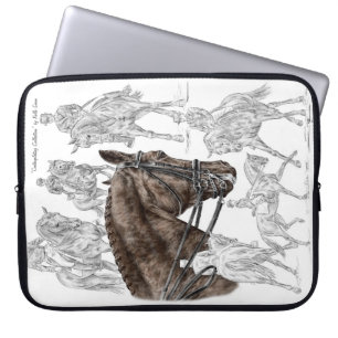 Insamlade Dressage Horses FEI Laptop Sleeve
