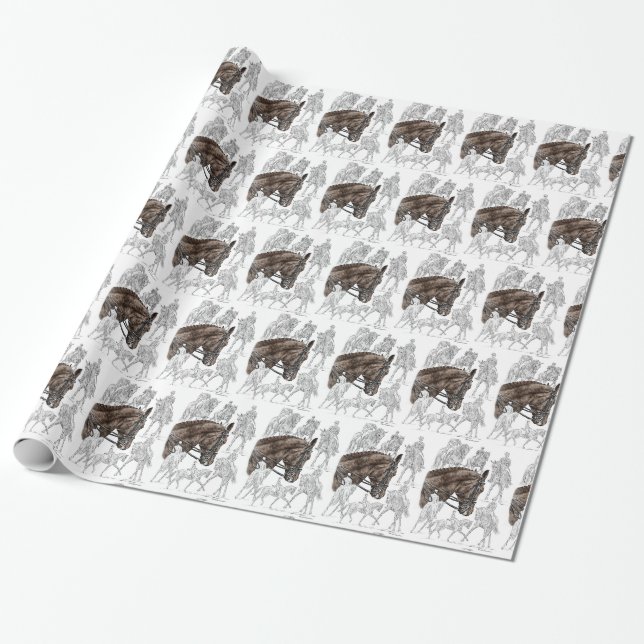 Insamlade Dressage Horses FEI Presentpapper (Utrullad)