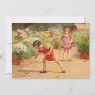 Insamlande blommor Victor Gabriel Gilbert