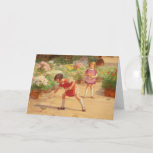 Insamlande blommor   Victor Gabriel Gilbert Kort