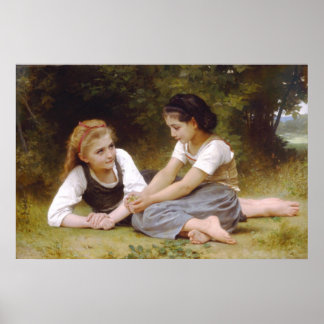 Insamlare i Nöt - Les Noisettes 1882 Poster