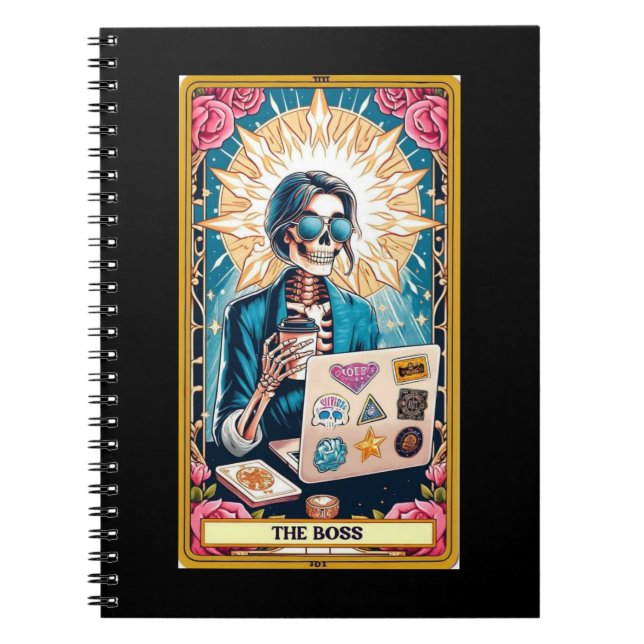 Insamling av anteckningsbok för Chef Tarot Card (Framsidan)