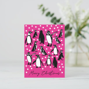 Insamling av arktiska djur- Penguiner Vykort