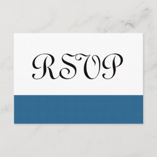 Insamling av blått och marint Retro Squares Bröllo OSA Kort