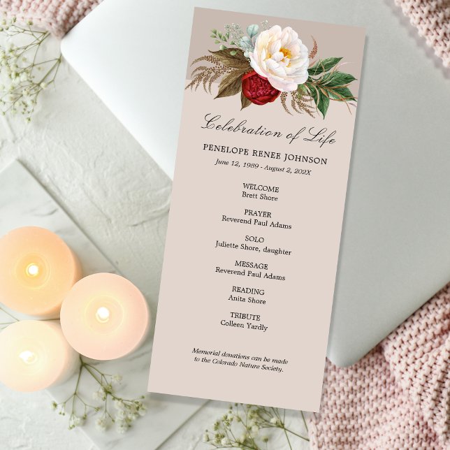 Insamling av blommor Firande i Life-programmet Program (Skapare uppladdad)