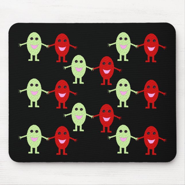 Insamling av druvor, Mousepad Musmatta (Framsidan)