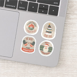 Insamling av etiketter för god jul