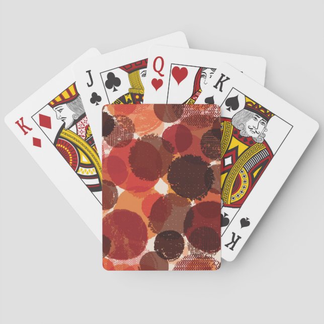 Insamling av färglöst Mönster i abstrakt Casinokort (Baksidan)