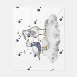 Insamling av fiskmås Äventyr Baby | Mysigt Fleecefilt