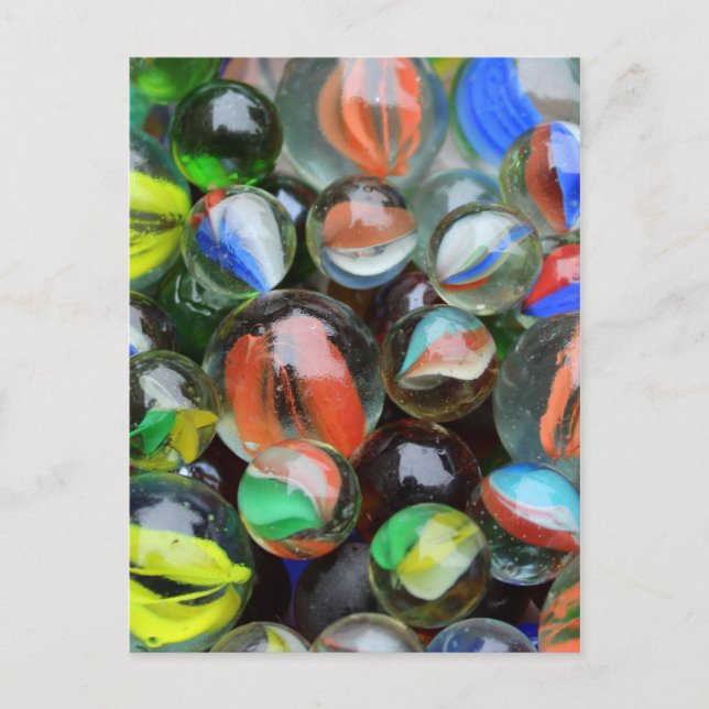 Insamling av glasrester vykort (Framsida)