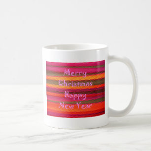 Insamling av god jul Gott nytt år Kaffemugg