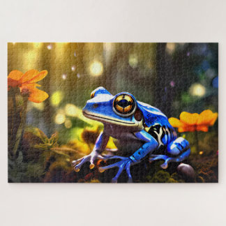 Insamling av Jigszons Puzzles Frogs Costa Rica Pussel