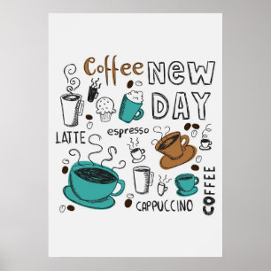 Insamling av kaffe i Älskare för nya dagar Poster