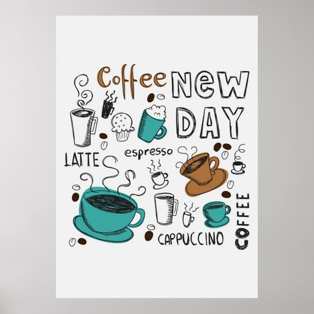 Insamling av kaffe i Älskare för nya dagar Poster (Framsidan)