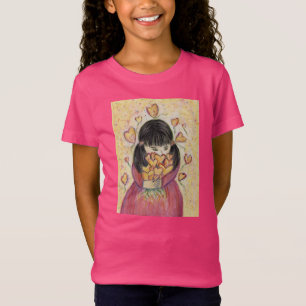Insamling av Kärlek Hearts Art Anpassningsbar T-Sh T Shirt
