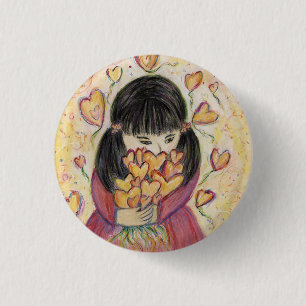Insamling av Kärlek Hearts Lapel Pin Buttons Knapp