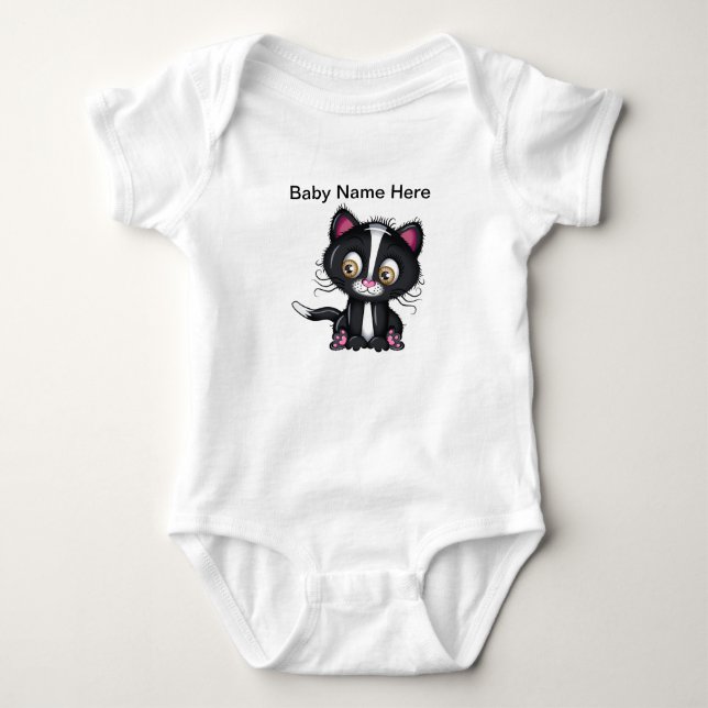 Insamling av kroppsdräkter i personlig baby t shirt (Framsida)