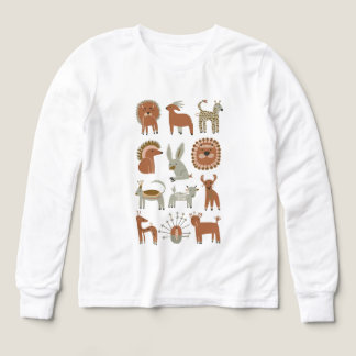 Insamling av kutym vild t shirt