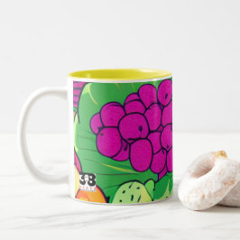 Insamling av livsmedel som läkemedel Två-Tonad mugg