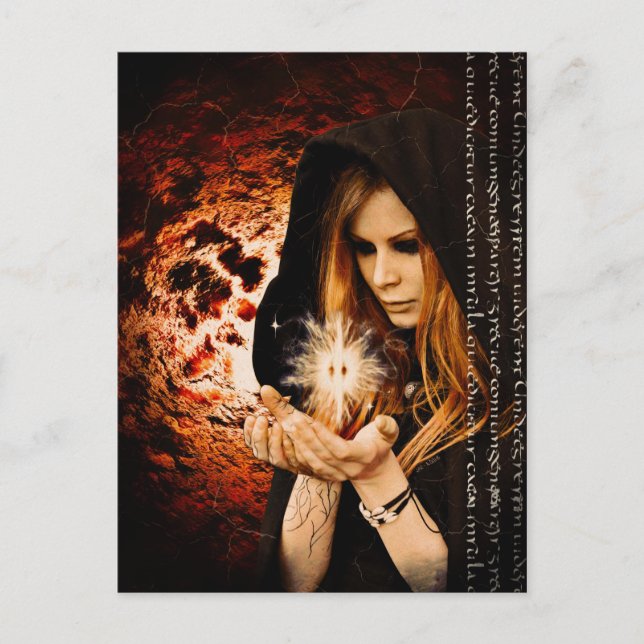 Insamling av magiska bilder vykort (Framsida)