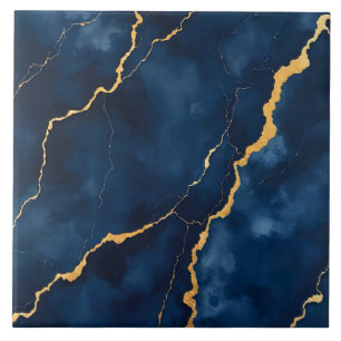 Insamling av marmor från Trendig marble Blue Guld Kakelplatta