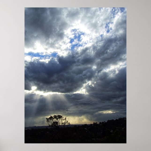 Insamling av molnen Poster (Framsidan)