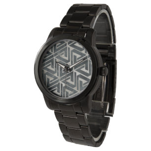 Insamling av Neutralt - geometrisk Armbandsur