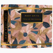 Insamling av populära Löv från Guld Boho i Rosa
