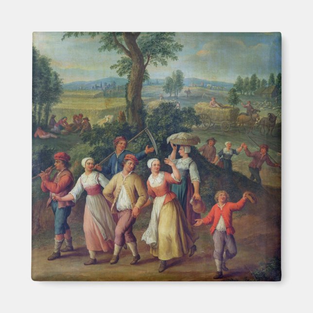 Insamling av skörden magnet (Framsidan)