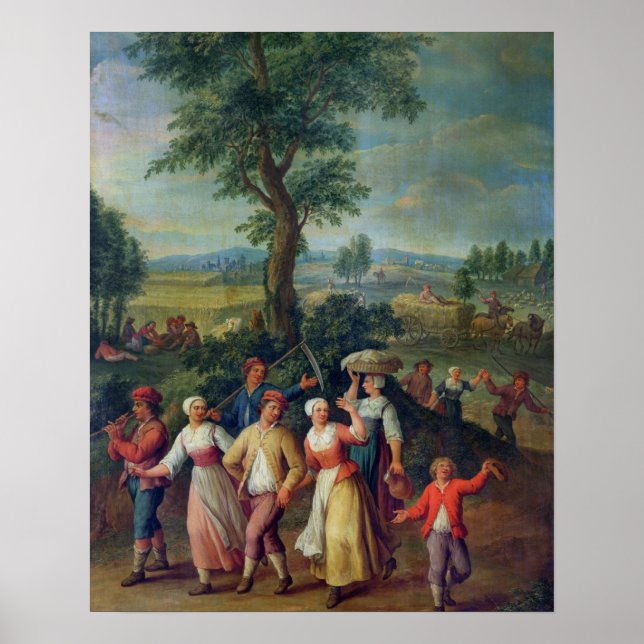 Insamling av skörden poster (Framsidan)