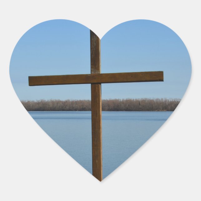 Insamling Hjärtformat Klistermärke (Framsida)