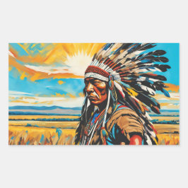 INSAMLING PÅ PLAINERNA 5 REKTANGULÄRT KLISTERMÄRKE