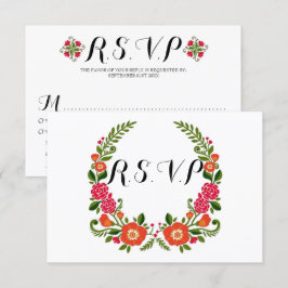 Insamlingen av den bohemiska sommaren Bröllop Inbjudningar