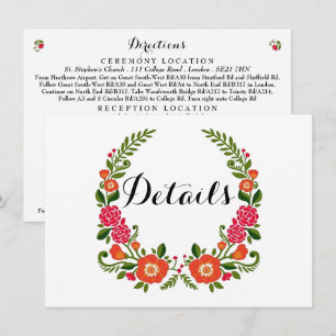 Insamlingen av den bohemiska sommaren Bröllop Inbjudningar