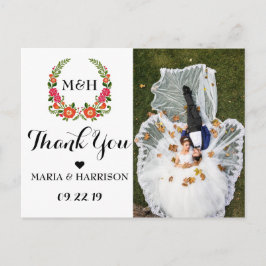 Insamlingen av den bohemiska sommaren Bröllop Vykort