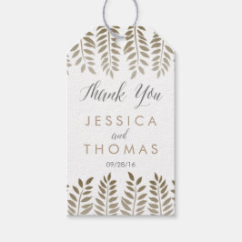 Insamlingen av monokroma träden i Bröllop Presentetikett