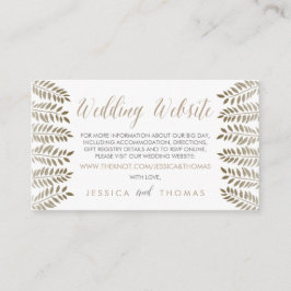 Insamlingen av monokroma träden i Bröllop Tilläggskort