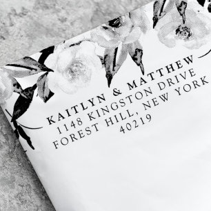 Insamlingen av Vår Blommar Bröllop Självfärgande Stämpel