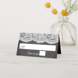 Insamlingen från Chalkboard & Snöre Bröllop Placeringskort